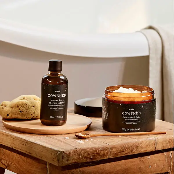 The COWSHED sleep range includes three other products.