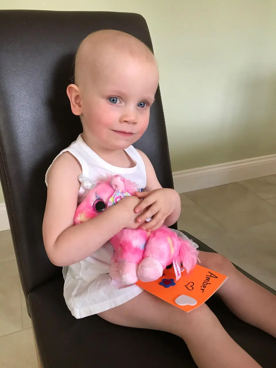 Amber had to have chemotherapy.