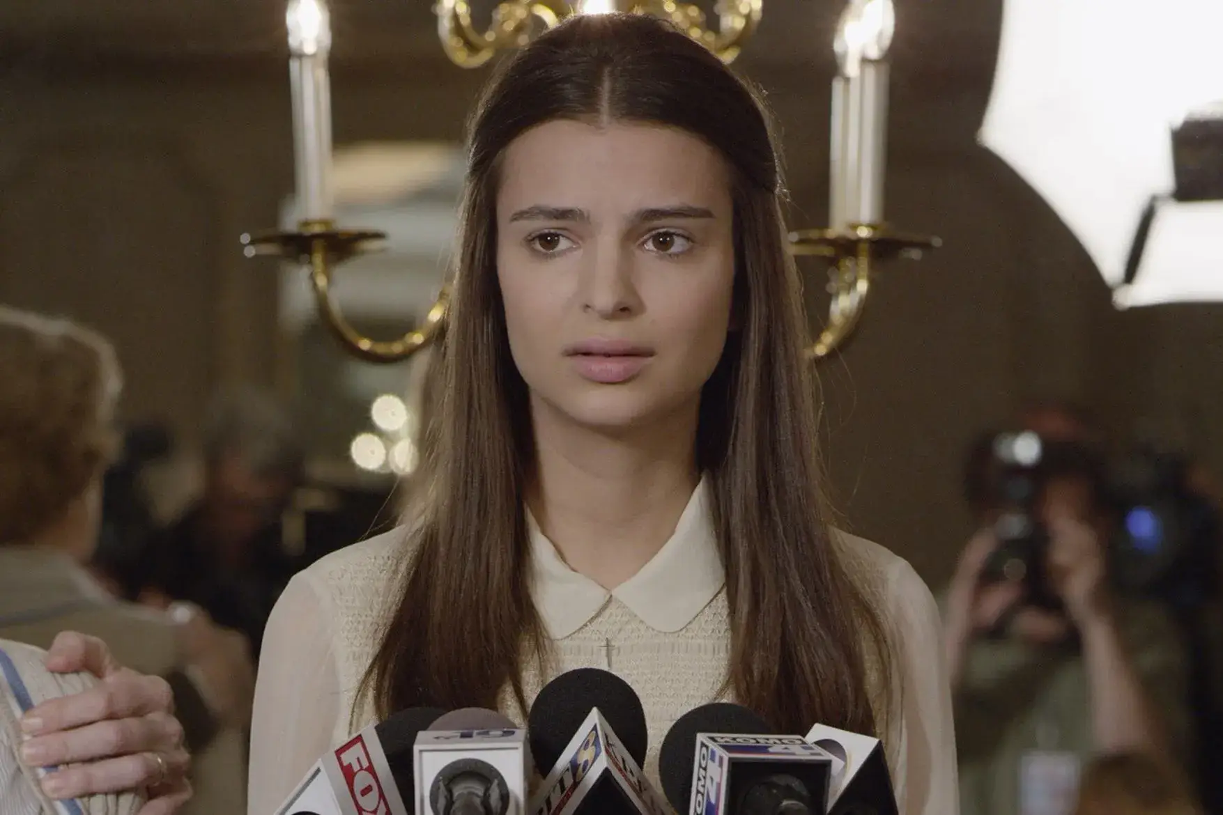 Ratajkowski as Andie in Gone Girl.