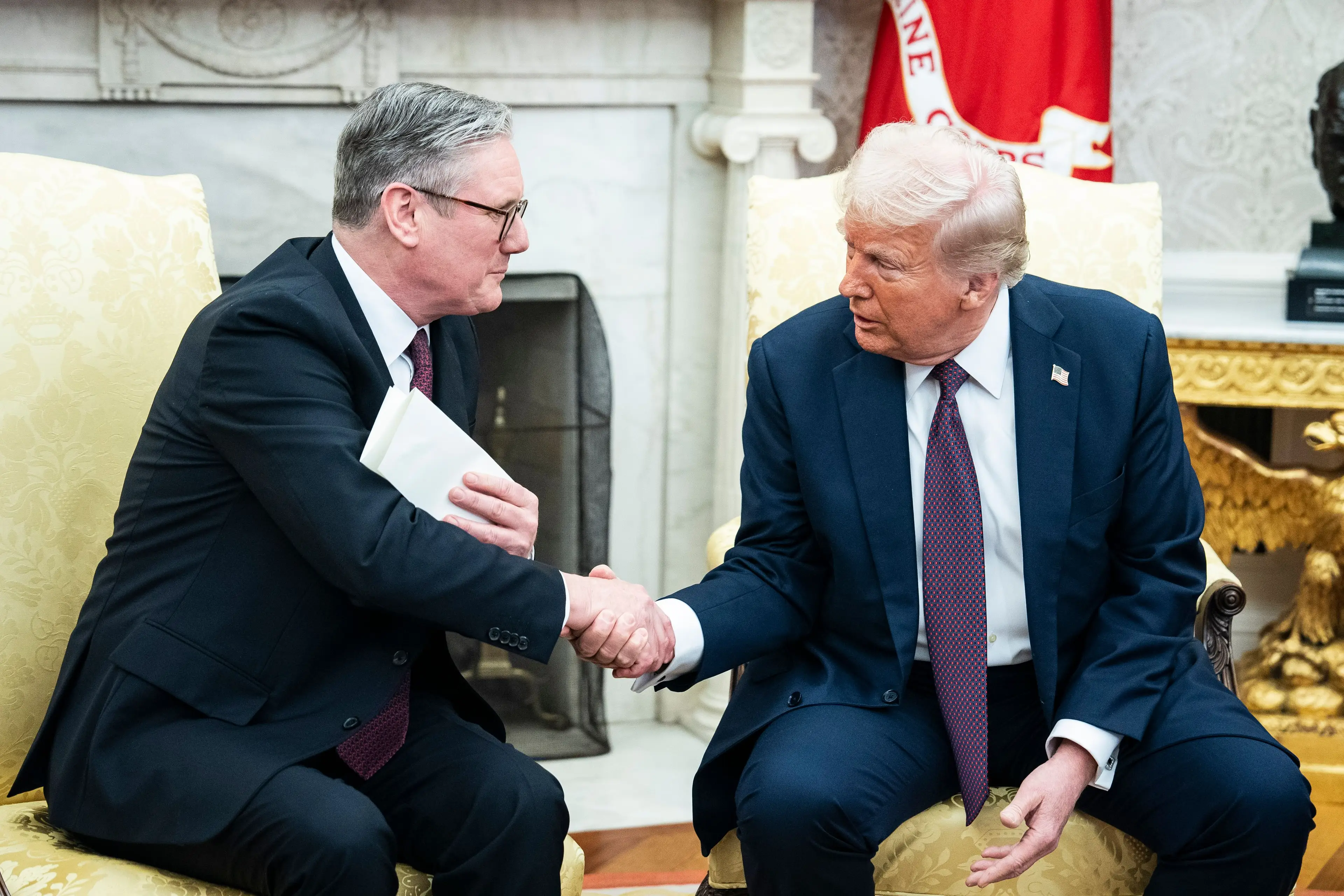 The two world leaders met in the White House yesterday (27 February). (Jabin Botsford/The Washington Post via Getty Images)