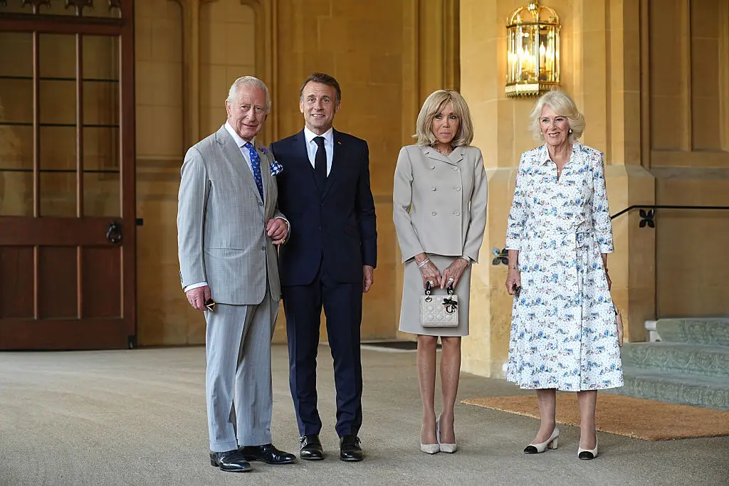 The French President and his wife visited the UK this week (Pool / Getty Images)