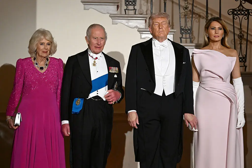 King Charles and Queen Camilla visited the Trumps in Washington, D.C. this week (Samir Hussein/WireImage)