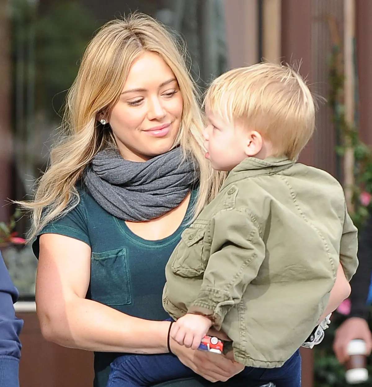 Hilary Duff shares son Luca with her ex, and is also mum to three daughters (Chris Wolf/FilmMagic/Getty Images)