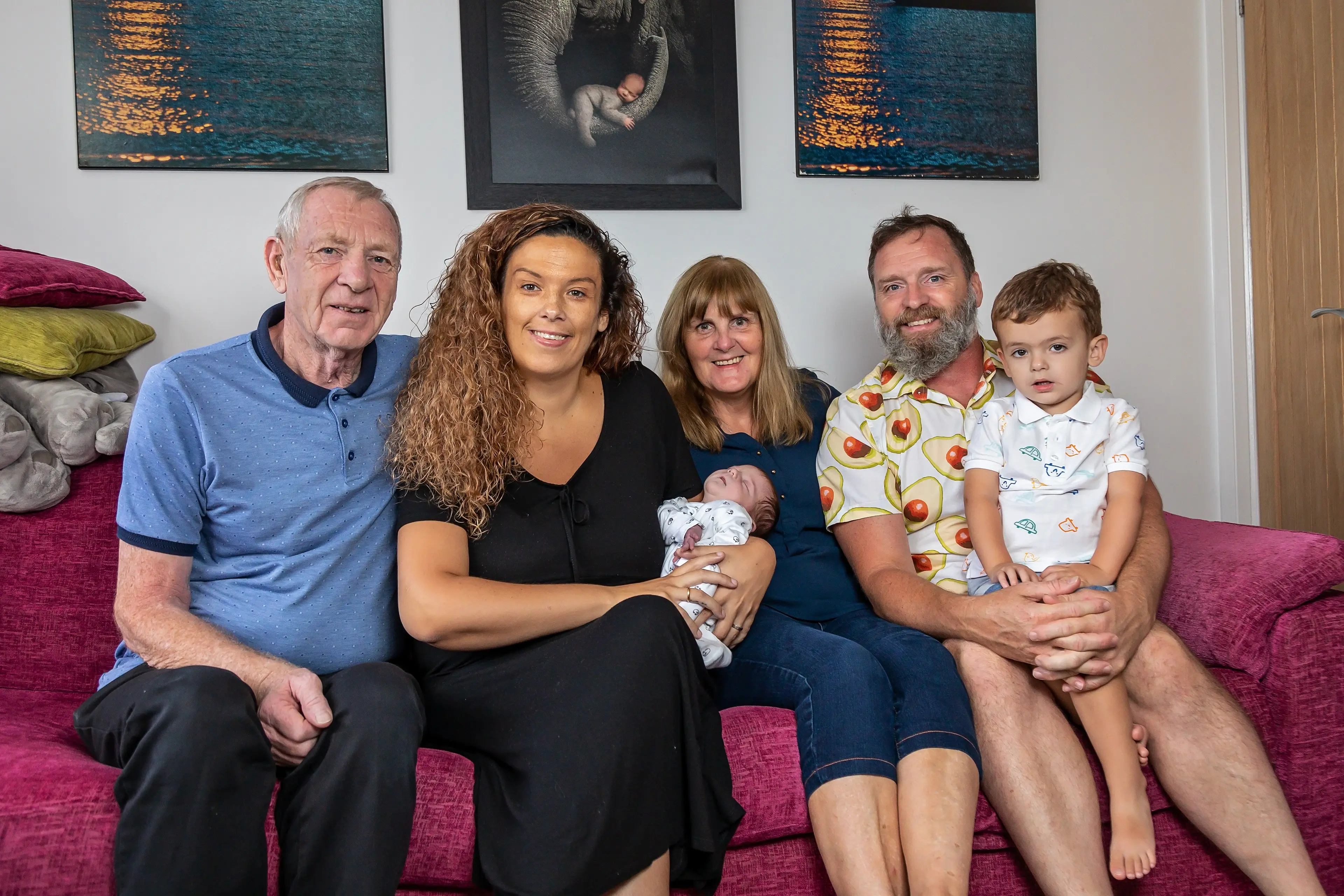 The couple claimed they ‘couldn’t get an induction’ after being told the maternity ward was full.