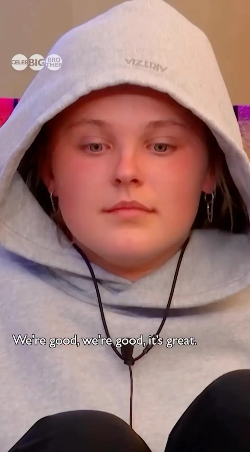 JoJo did outline to Big Brother that she 'wasn't ready' to discuss the matter (ITV)