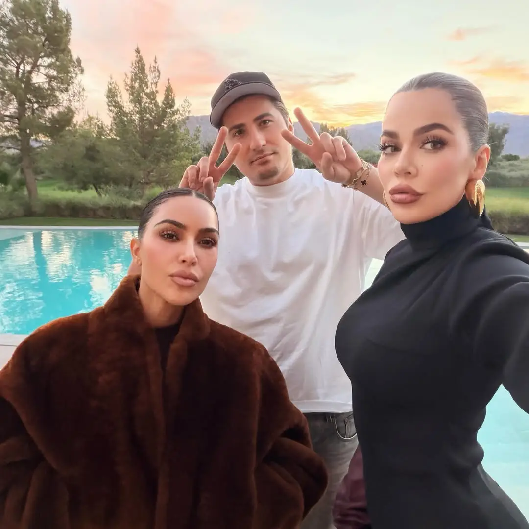 Kim Kardashian also shared a birthday tribute to Savas (Instagram/@khloekardashian)