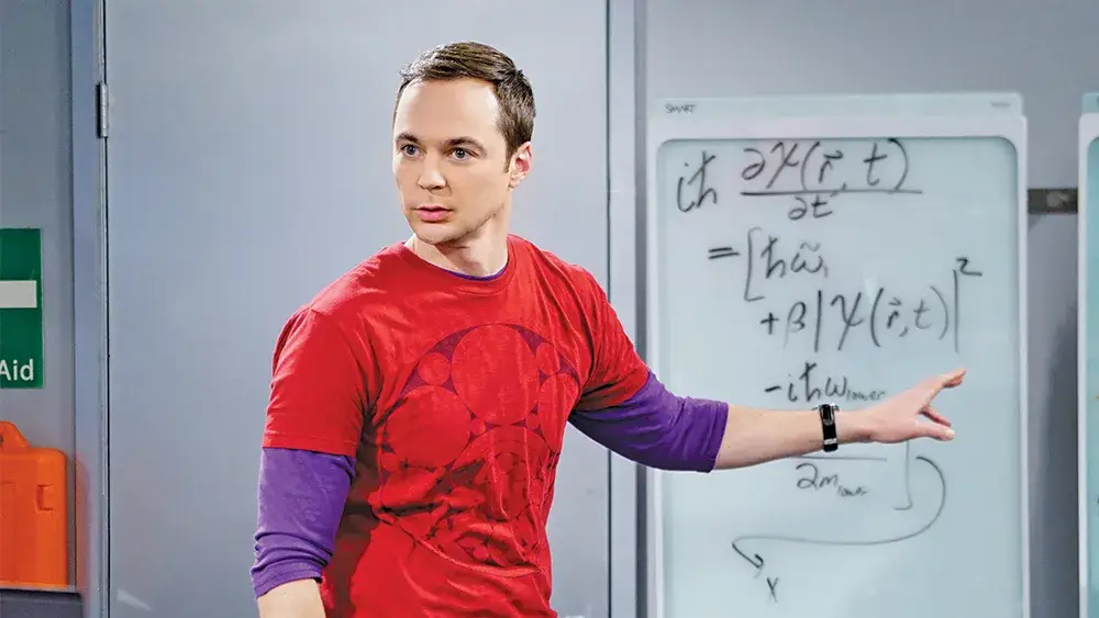 Jim Parsons played the role of Sheldon Cooper in the Big Bang Theory, but says he was 'miserable' (CBS)