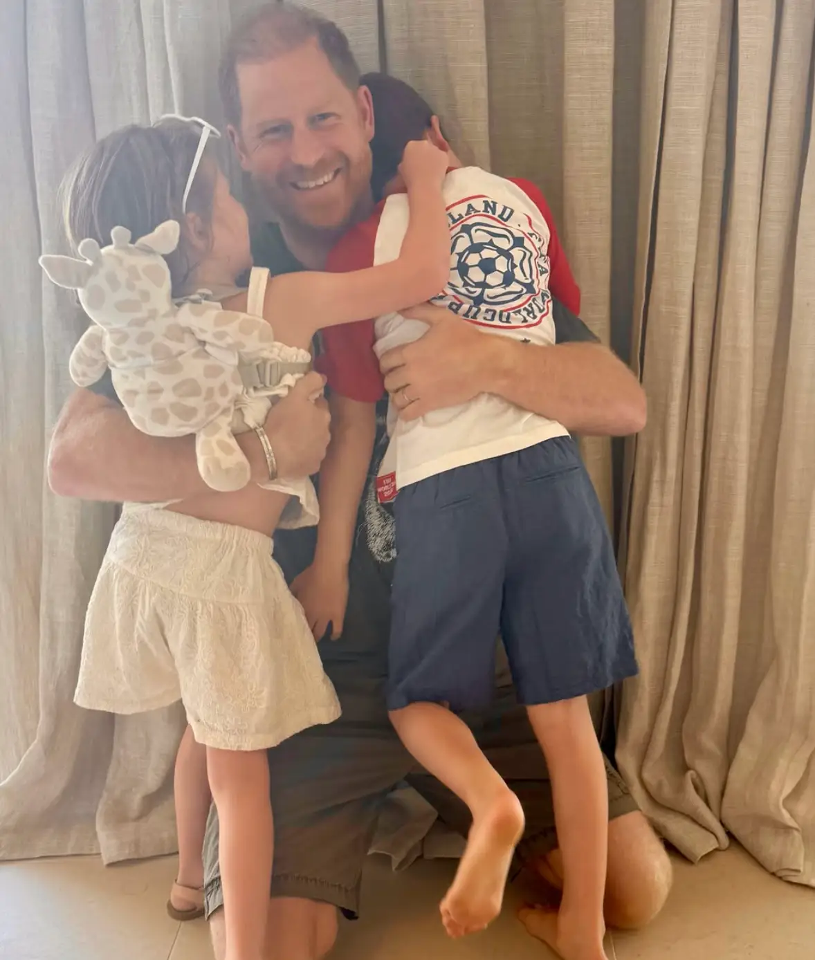 The family's security arrangements have also been thrown into question (@meghan/Instagram)