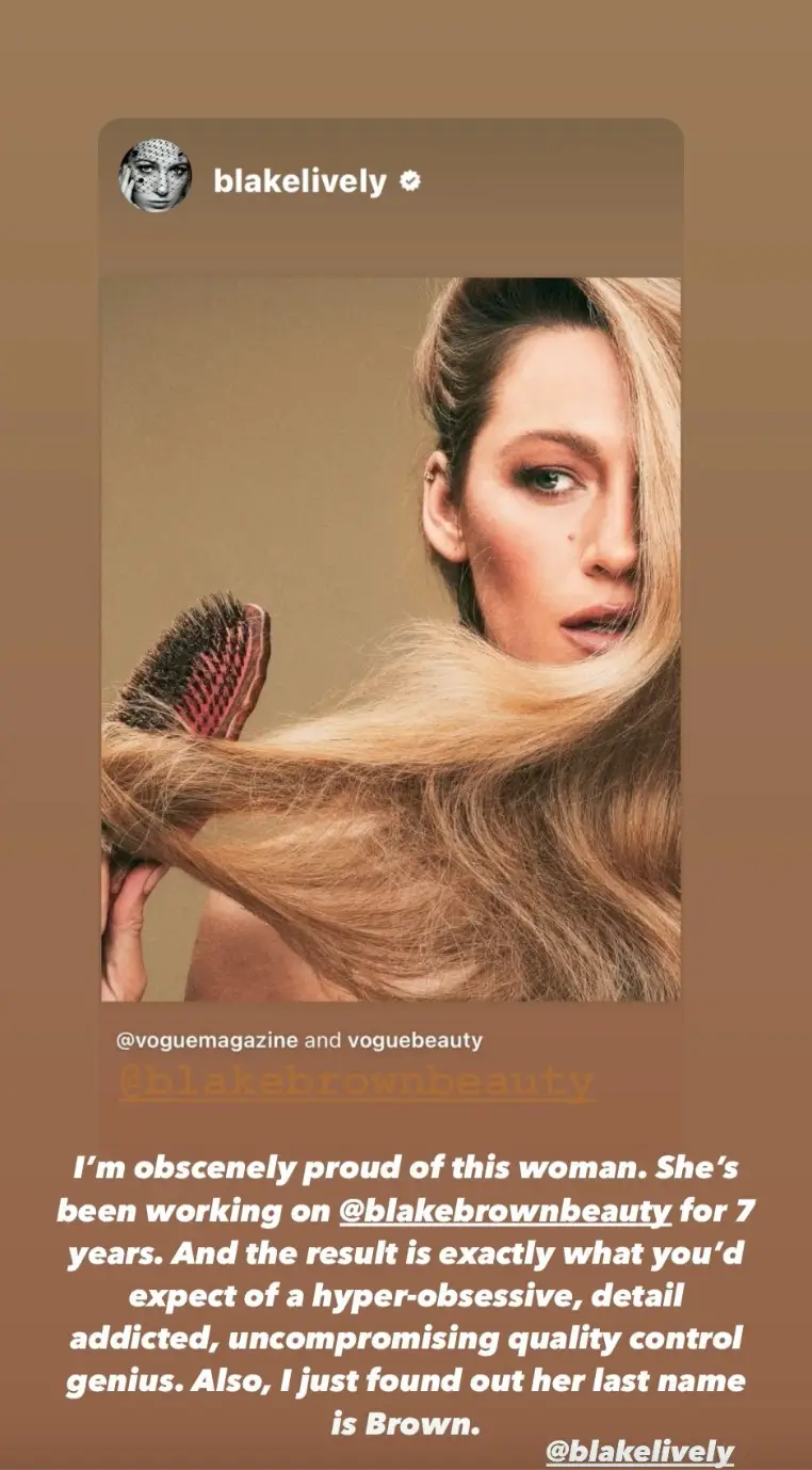 Naturally, it didn't take long for her husband to say something (Instagram/@vancityreynolds/Vogue)