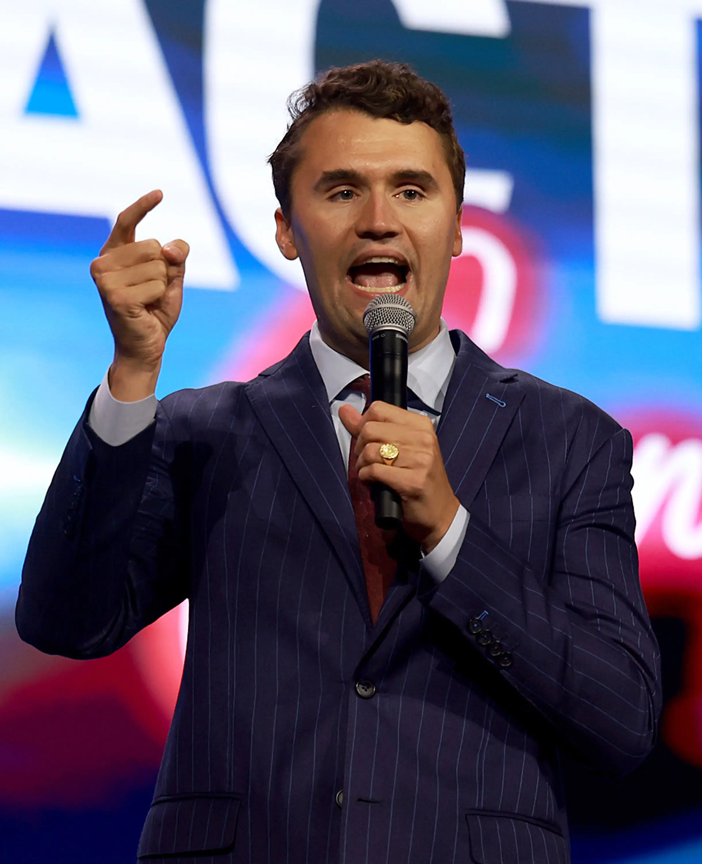 Charlie Kirk is set to feature in a new episode of South Park (Joe Raedle/Getty Images)