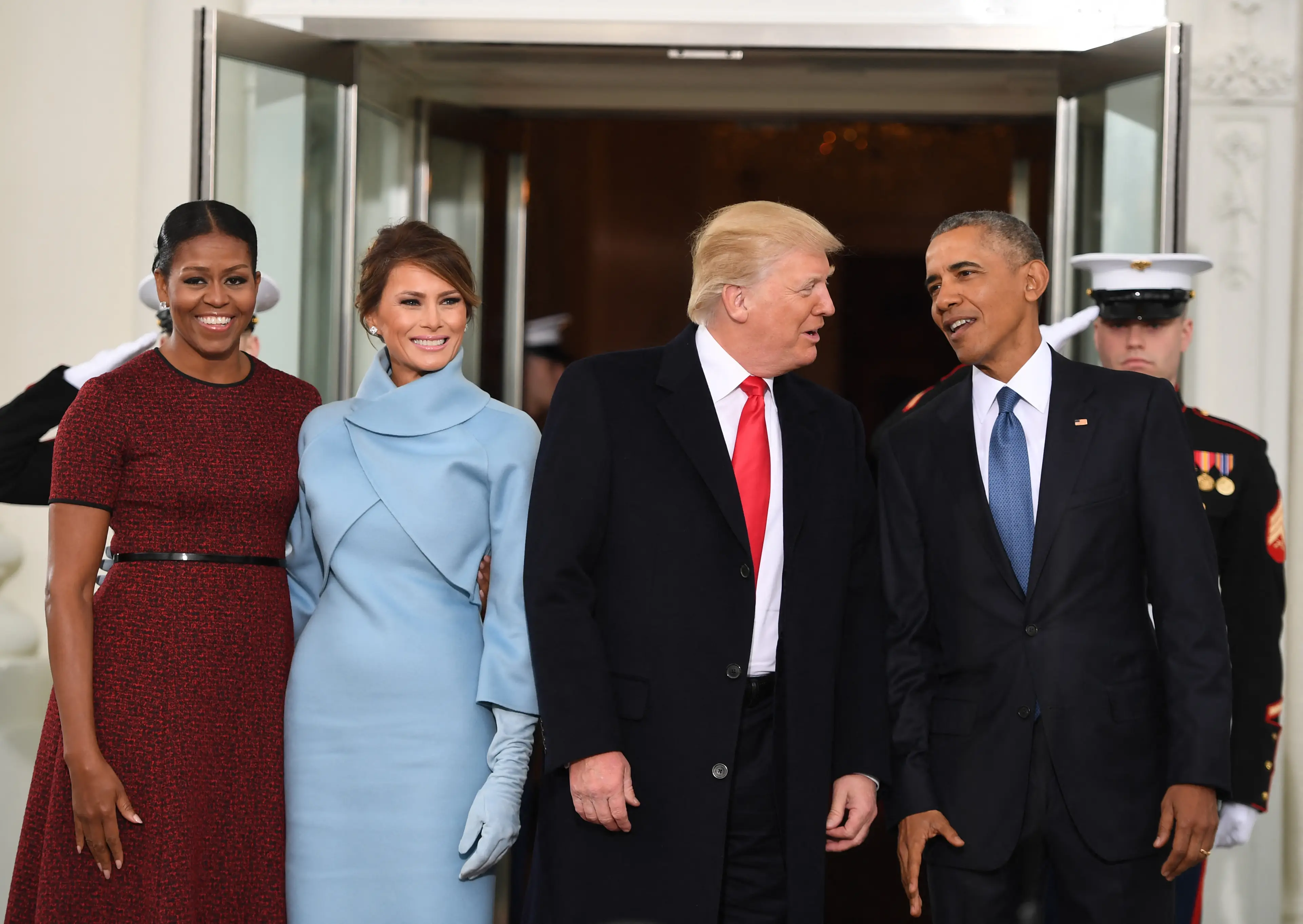 Trump-Obama relations haven't always been smooth-sailing (JIM WATSON/AFP via Getty Images)