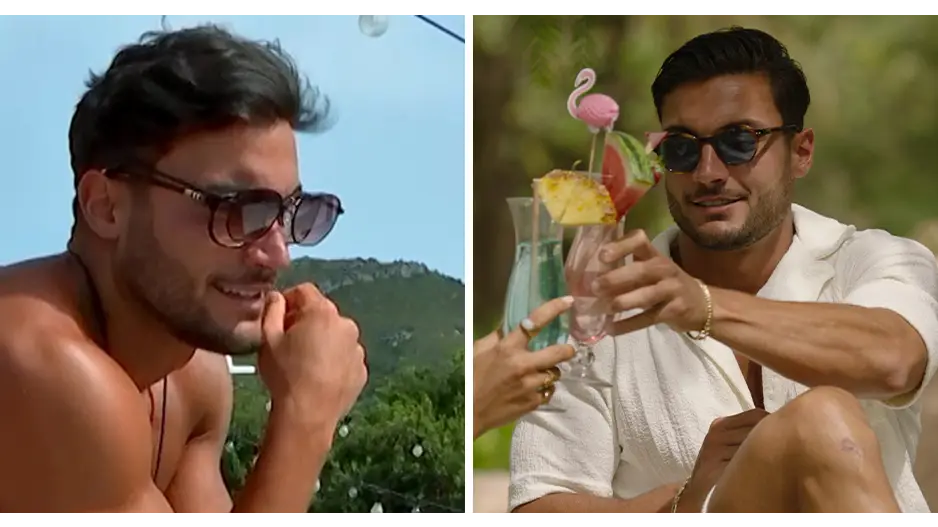Love Island Fans Think Davide's Eyewear Choice Is 'Getting Out Of Hand'