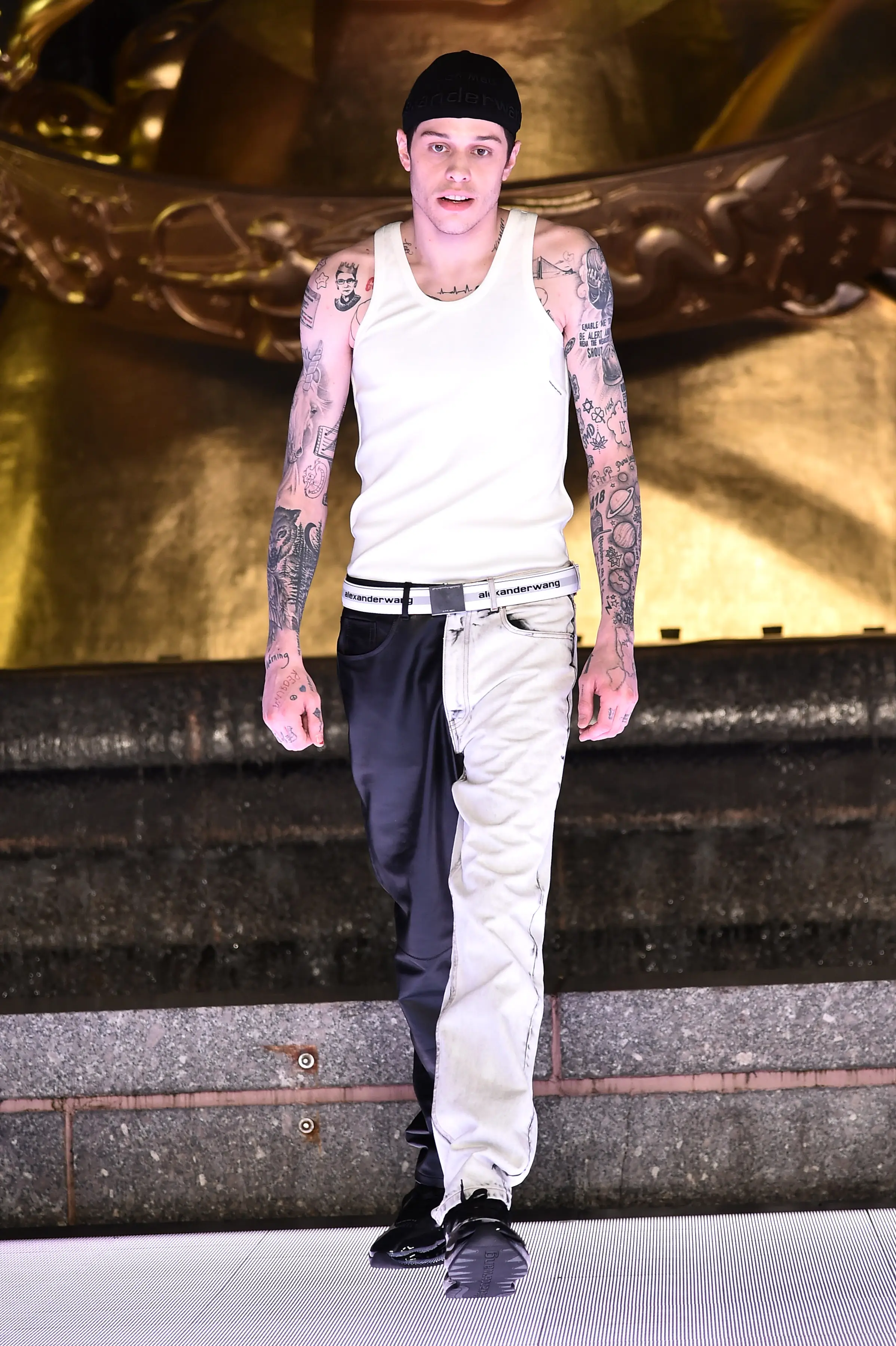 Pete Davidson was known for his tattoos (Steven Ferdman/WireImage)