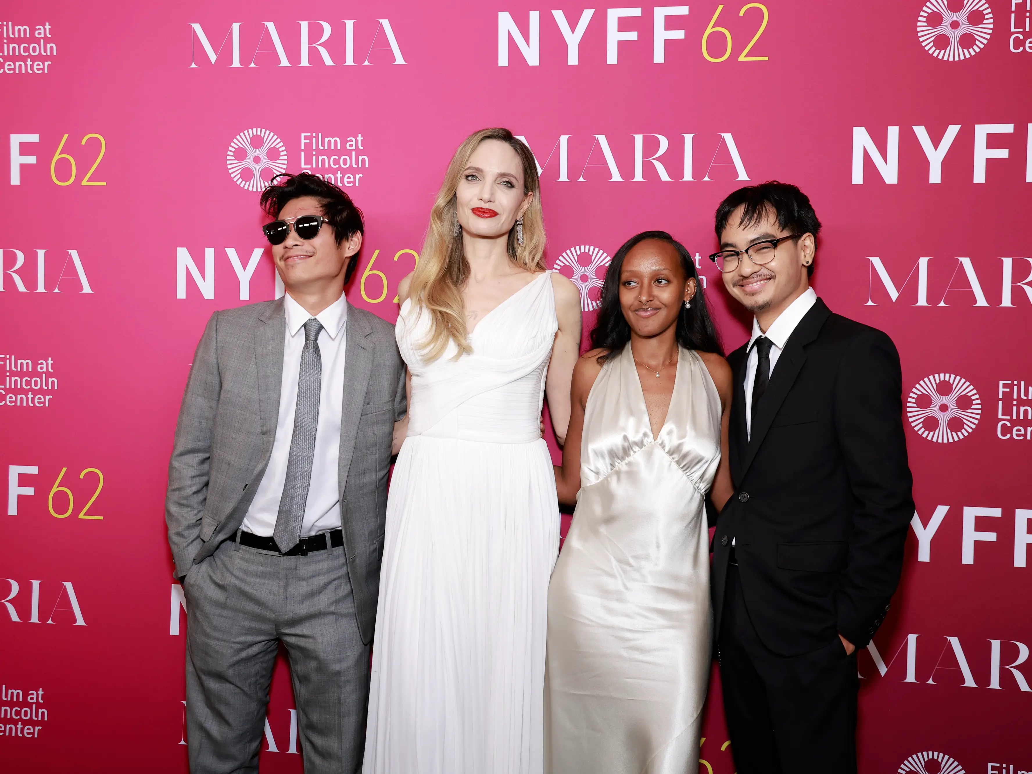Angelina Jolie and Brad Pitt’s daughter Zahara has officially dropped her father’s surname following a hearing on Monday (Jason Mendez/Getty Images for Netflix)