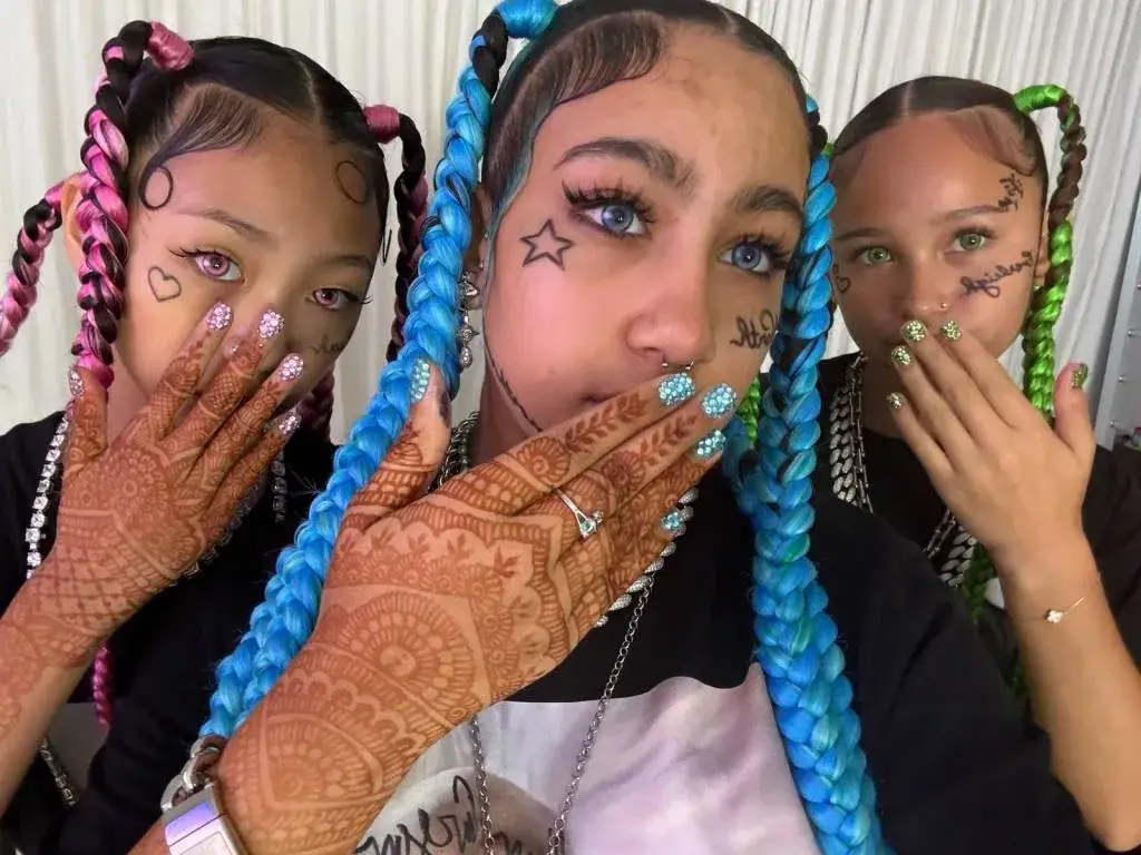 Social media users have criticised North's aesthetic (TikTok/@kimandnorth)