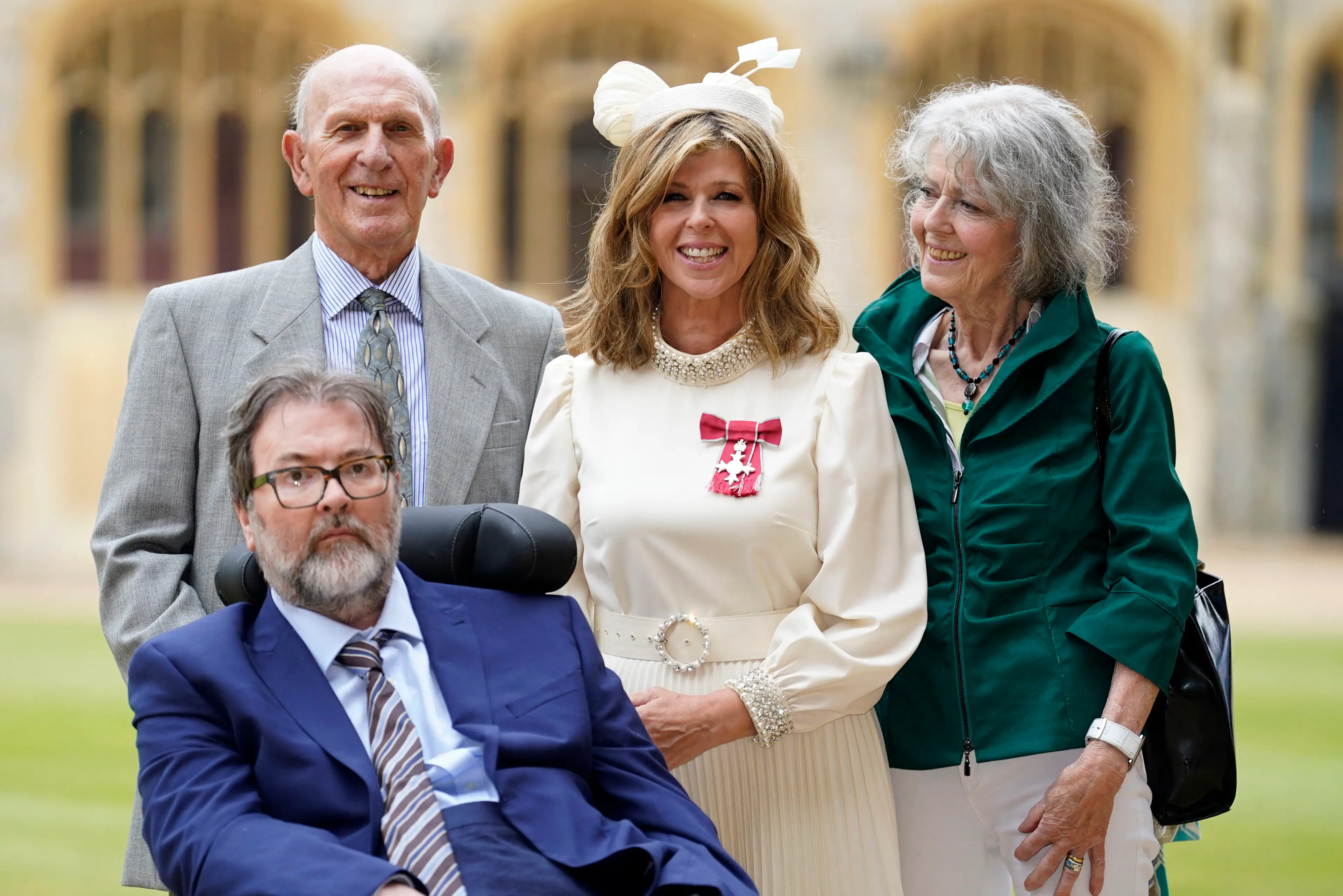 Draper died in January 2024 (ANDREW MATTHEWS/POOL/AFP via Getty Images)