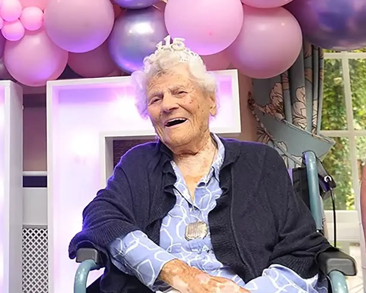 Ethel Caterham is the world's oldest living person (Hallmark Luxury Care Homes/Facebook)