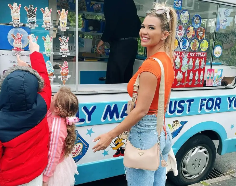 She said the family will all be spending Christmas together like usual.