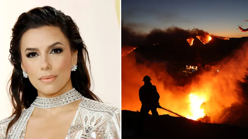 Eva Longoria slams ‘focus on rich celebrities’ amid LA wildfires