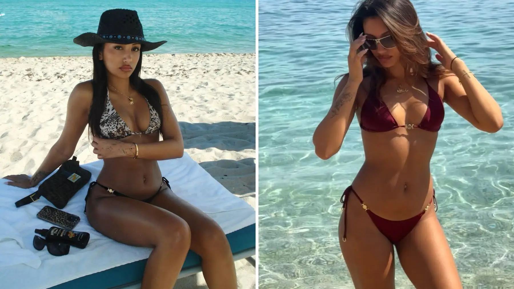Just some of the many bikinis we could be seeing Jasmine in this year.