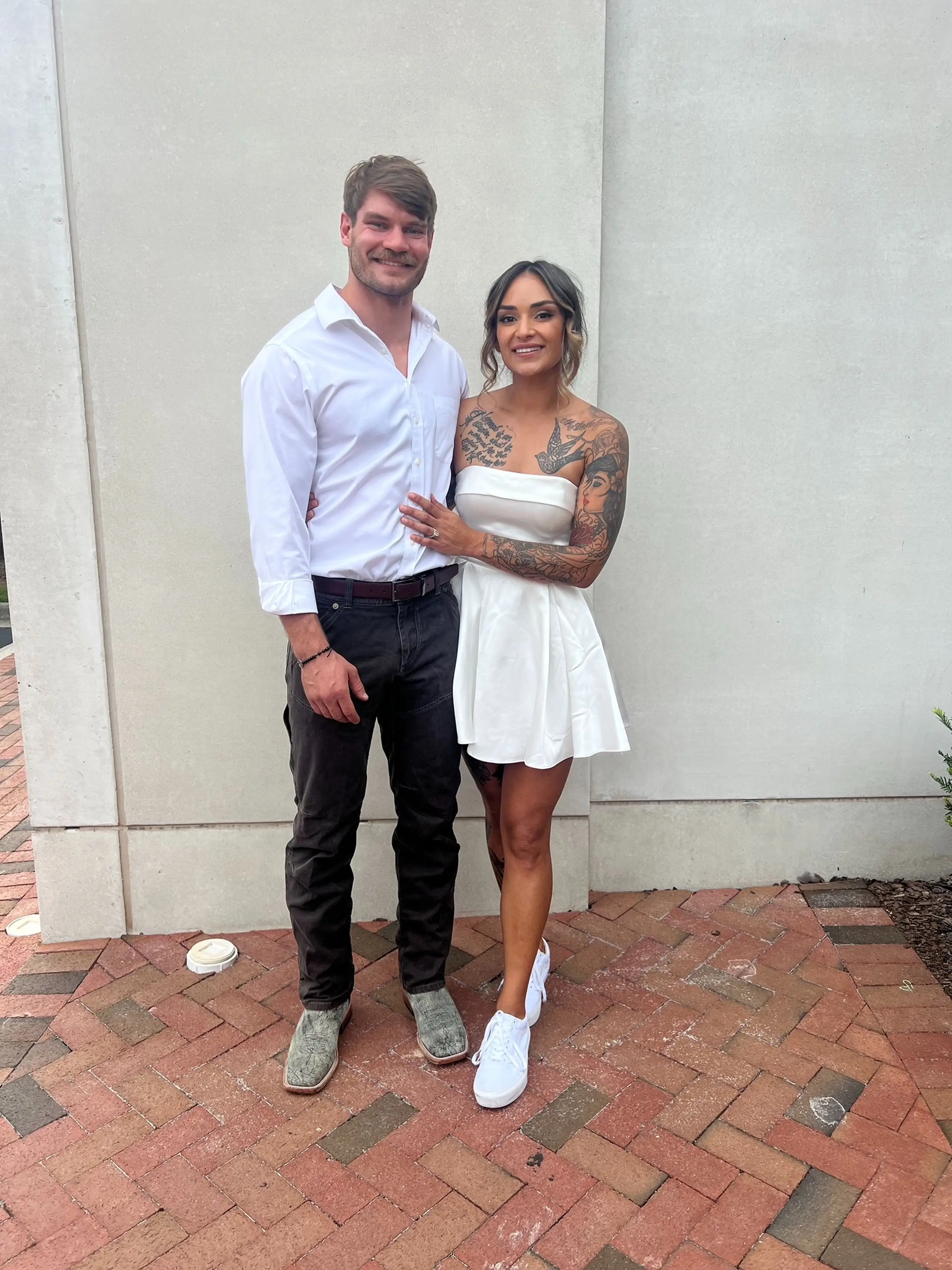 His body was found in the forest the morning after their honeymoon (Kennedy News and Media)