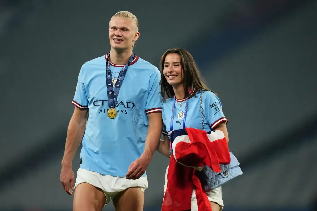 The couple welcomed their first child together in December 2024 (NurPhoto / Contributor / Getty Images)