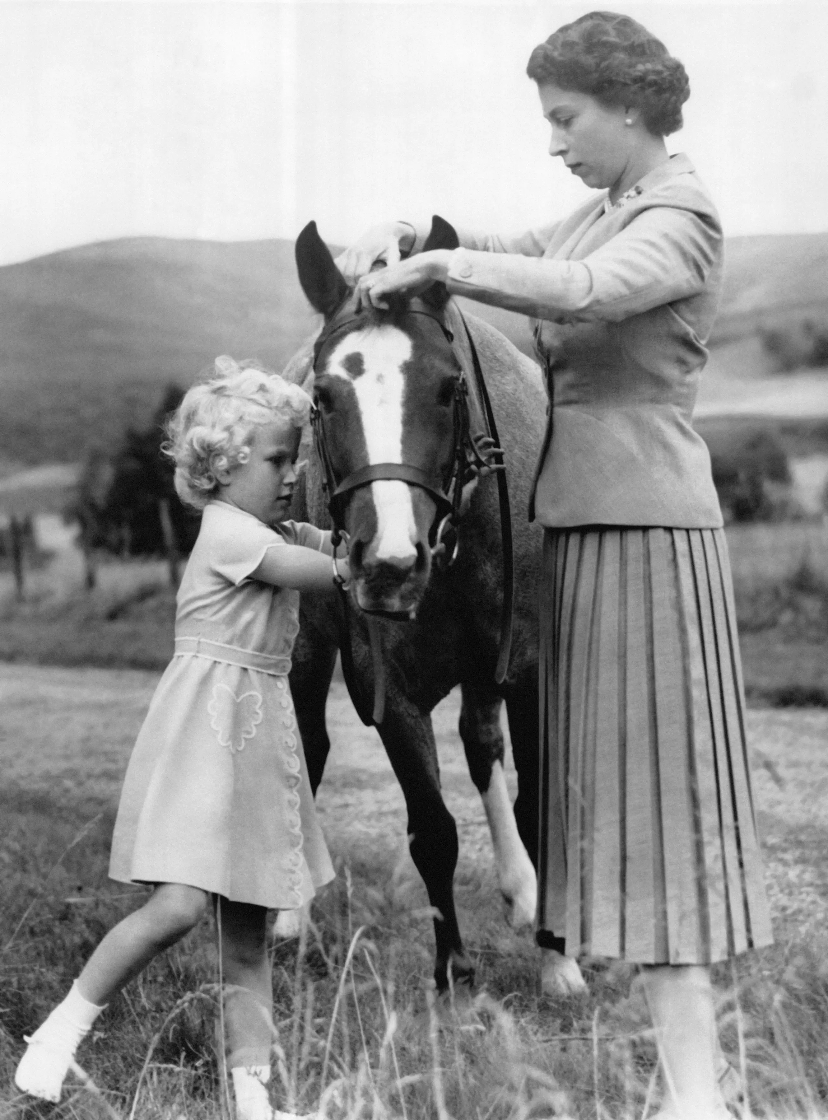 Anne inherited her love of riding from her mother (Keystone-France\Gamma-Rapho via Getty Images)