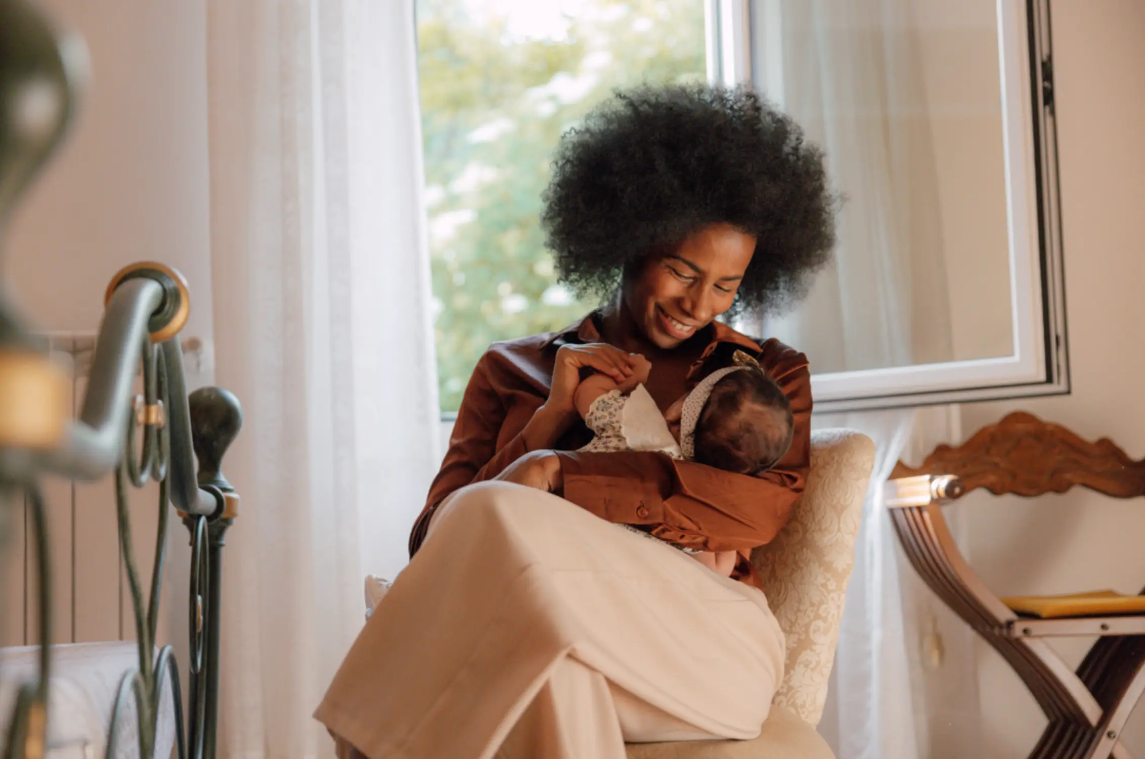 She encouraged other mums not to pay attention to online criticism (Getty Stock Images)