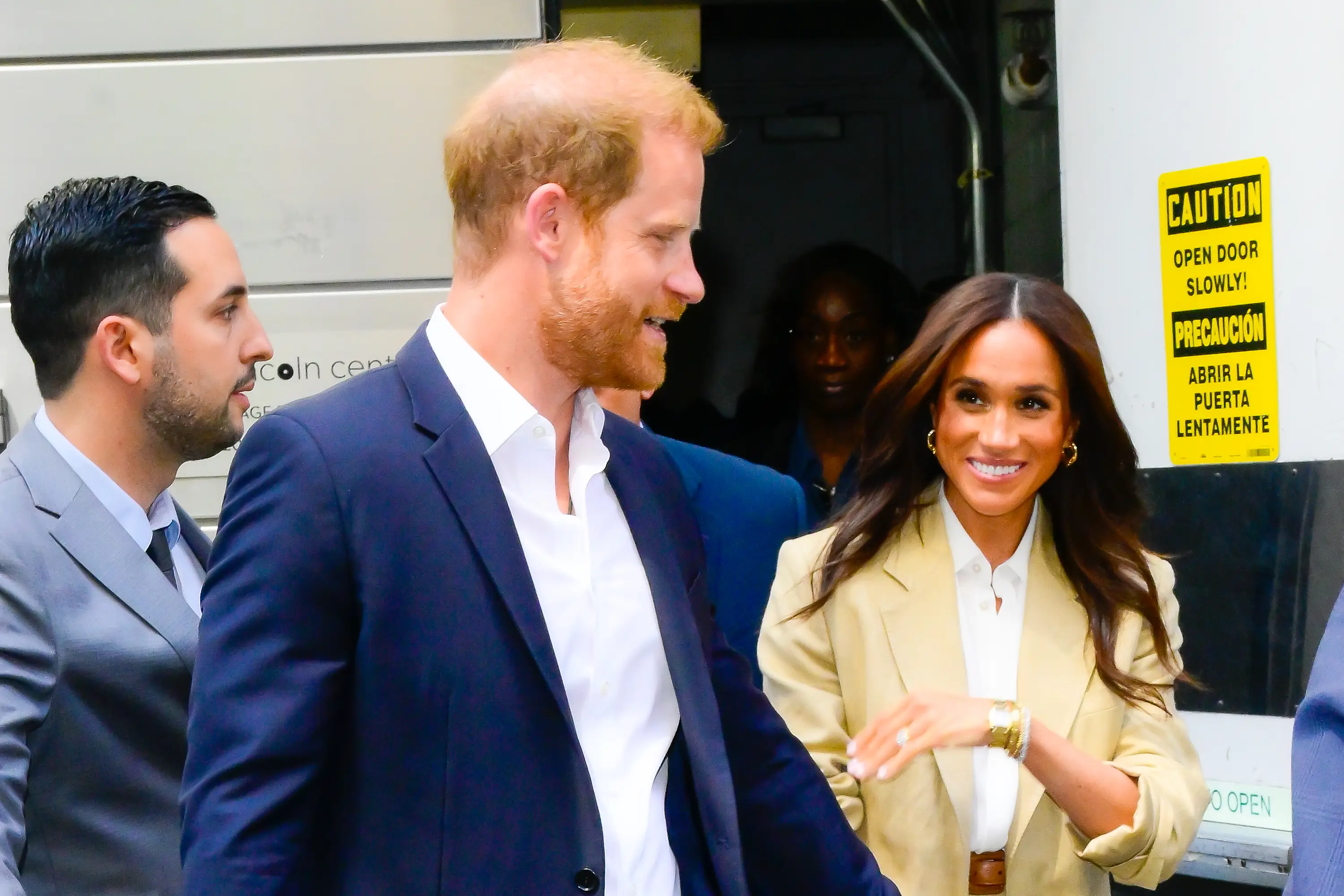 Harry and Meghan had their security downgraded in 2020 (Raymond Hall/GC Images)