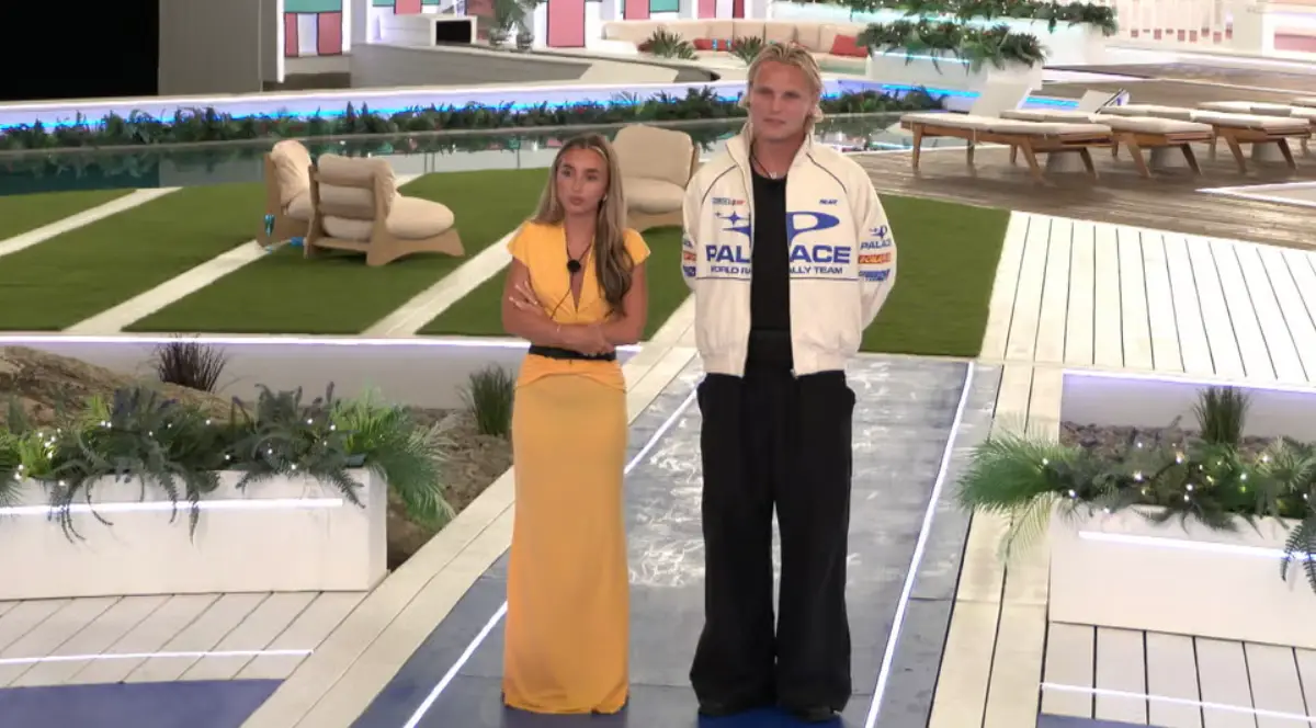 George joined as a bombshell alongside Yasmin and they were given a huge decision to make (ITV)