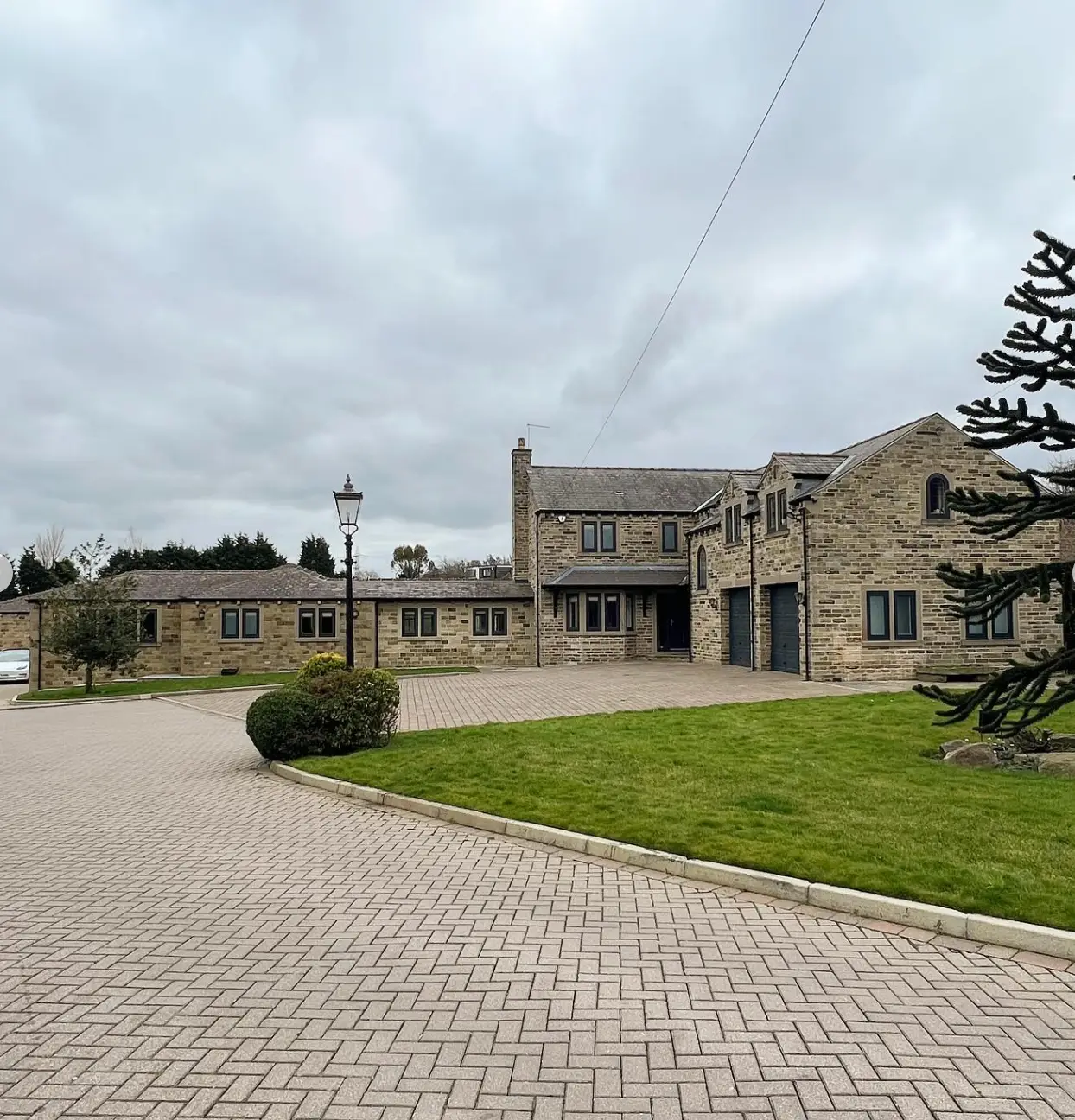 The pair live together on the outskirts of Leeds.