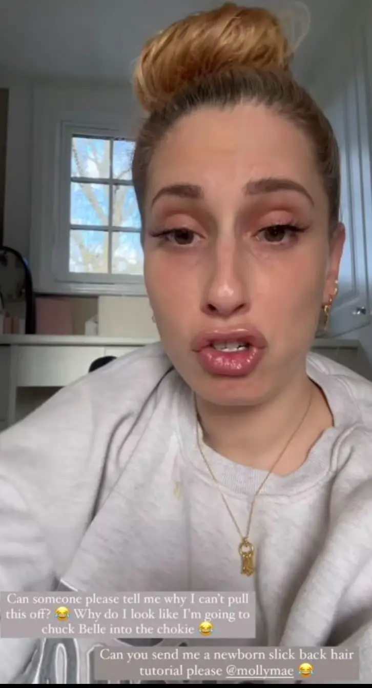 Stacey is worried she looks like Miss Trunchbull from Roald Dahl's Matilda.