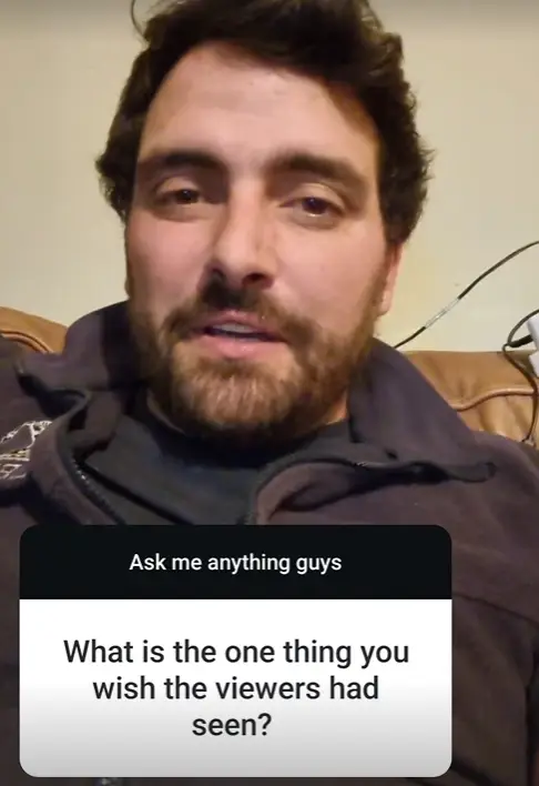 His reply was candid and sad (Instagram/casparinthecountry)