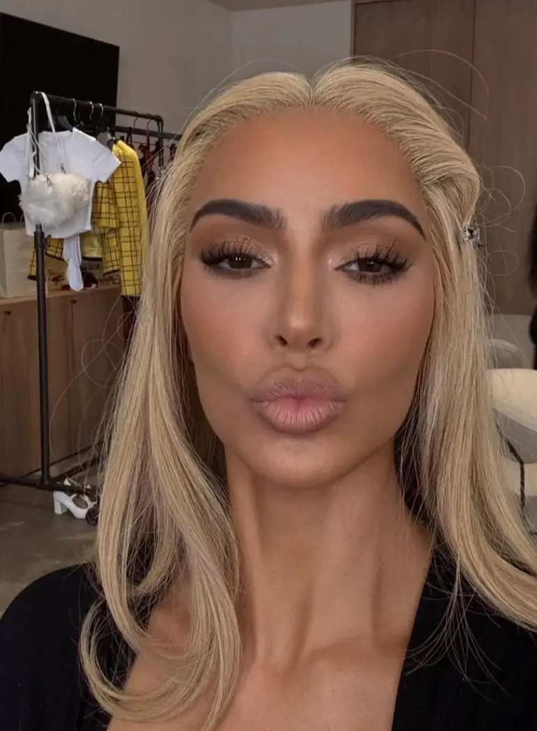 Kim opened up about her unnamed mystery ex. (Instagram/@kimkardashian)