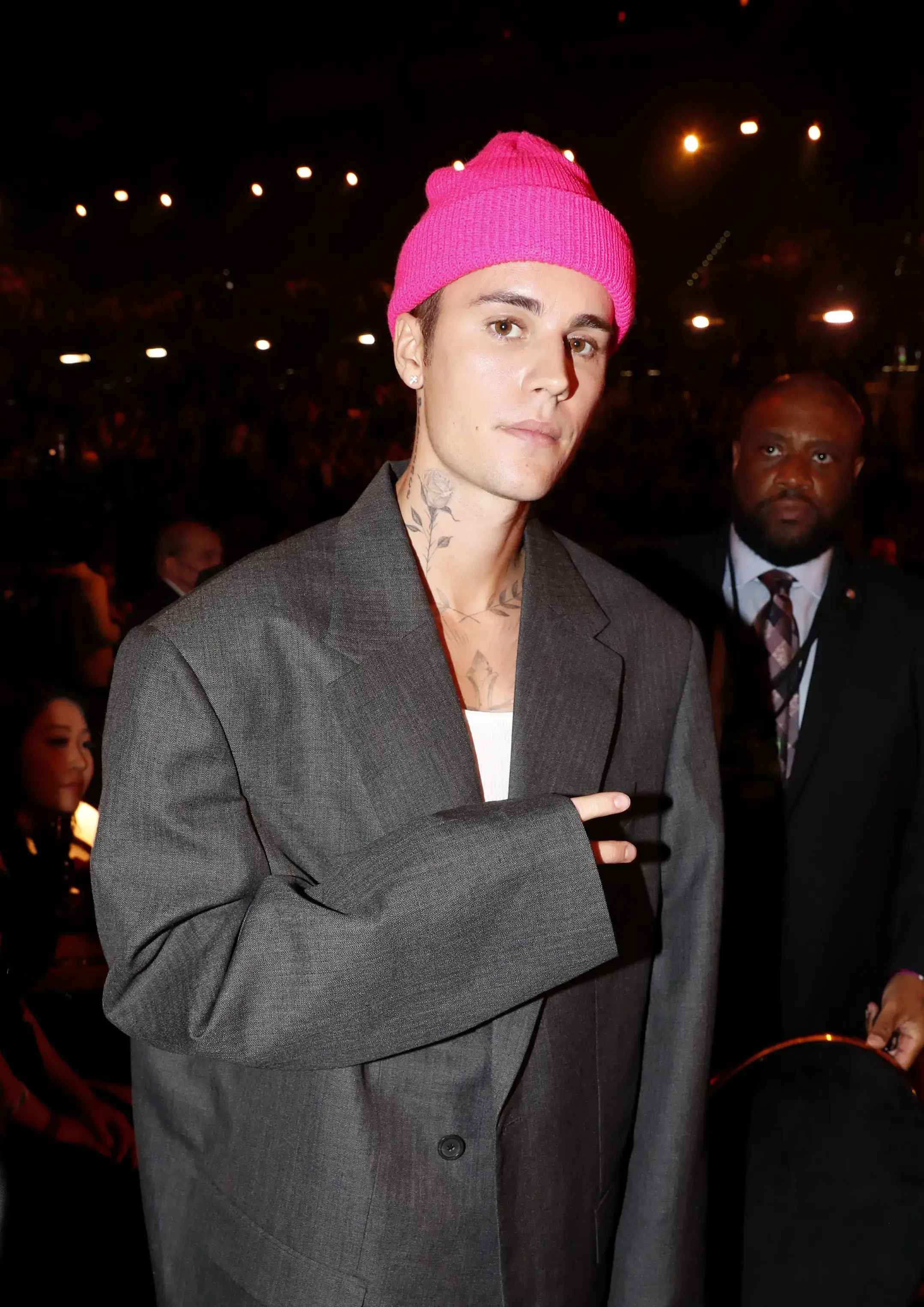 Justin Bieber was once forced to deny an alleged 'drug problem' after revealing his chronic illness diagnosis (Johnny Nunez/Getty Images for The Recording Academy)