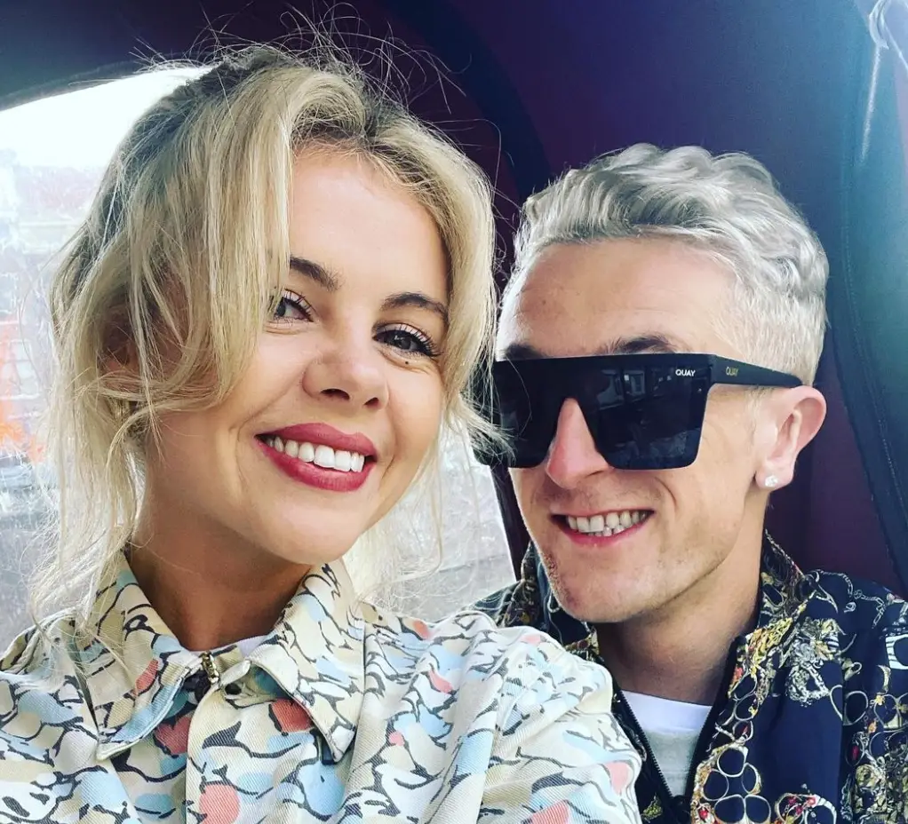 Saoirse-Monica Jackson is dating DJ Sulta. (
