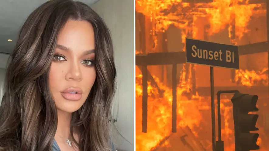 Khloe Kardashian accused of same major rule break as sister Kim amid LA wildfire devastation