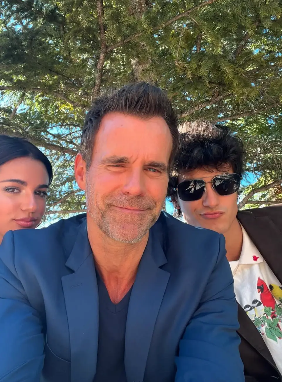 The actor lived in Los Angeles with his son and daughter (Instagram/@cameronmathison)