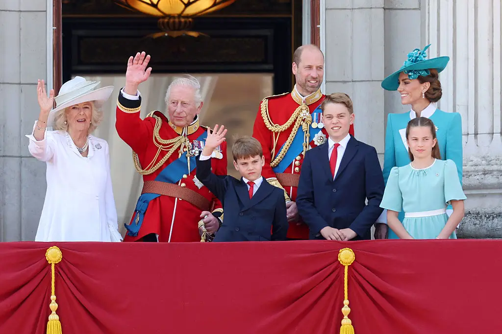 The royal family posed together in a snap celebrating King Charles III's birthday parade and the Trooping the Colour ceremony (Chris Jackson / Staff / Getty Images)