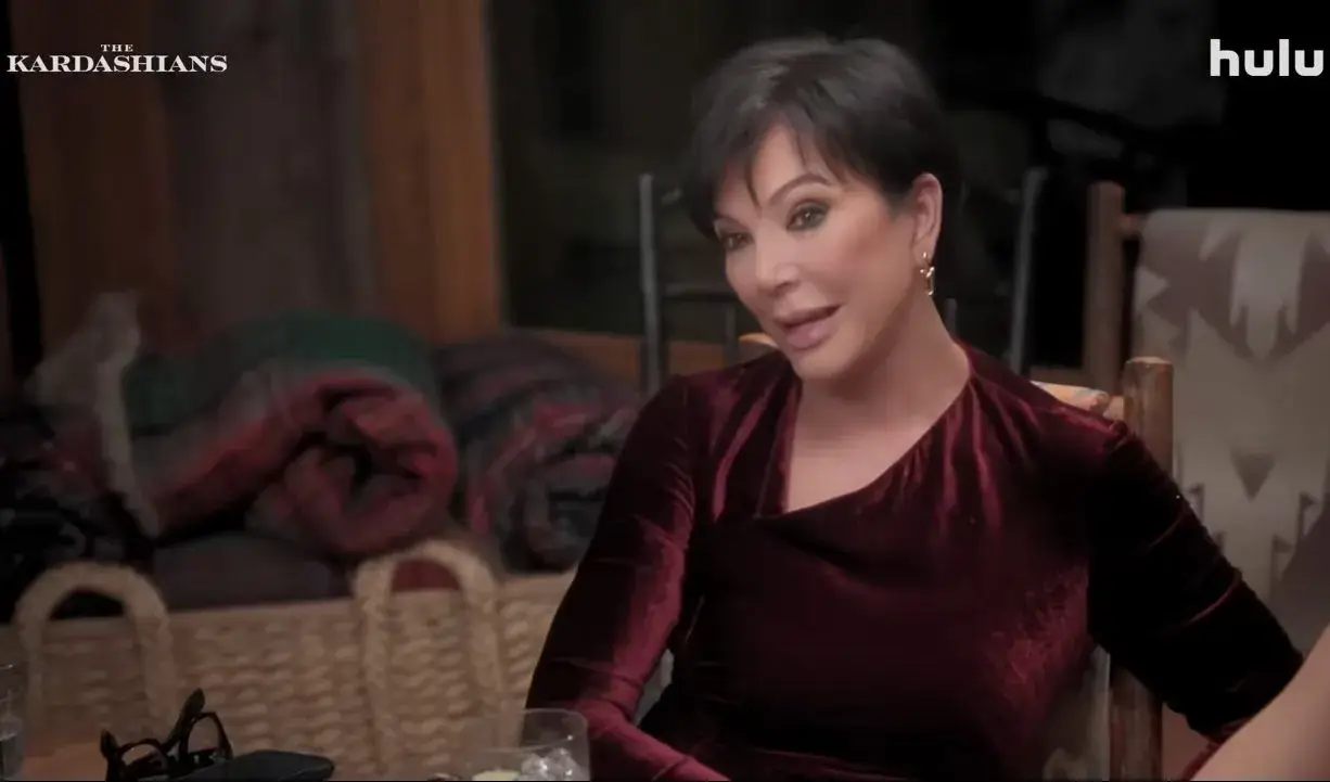 Kris Jenner revealed she has a tumour. (Hulu/Disney+)