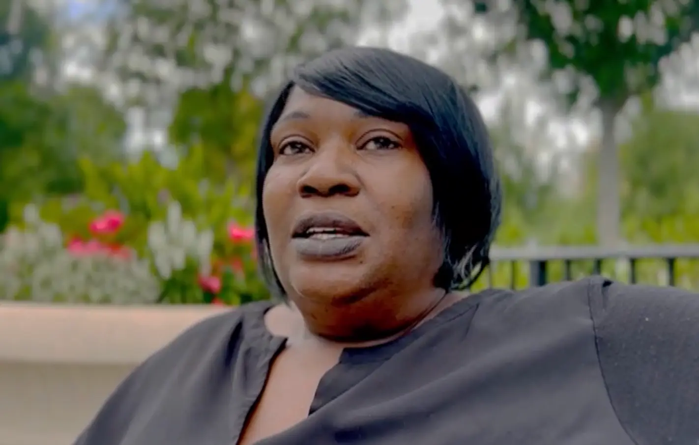 Smith’s mum, April Newark said they should have been given a choice (WXIA)