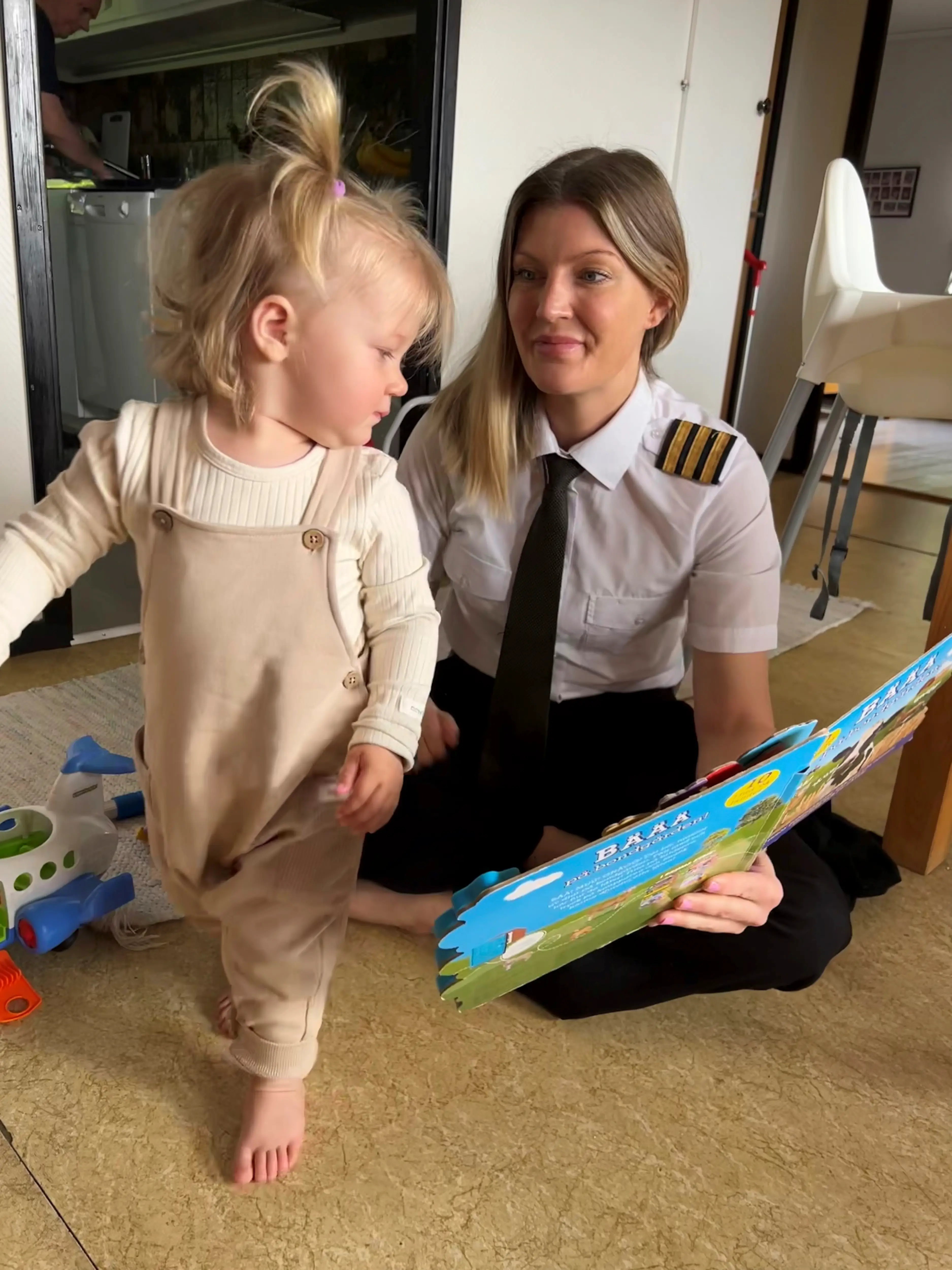 Maria plans ahead to juggle her job and motherhood.