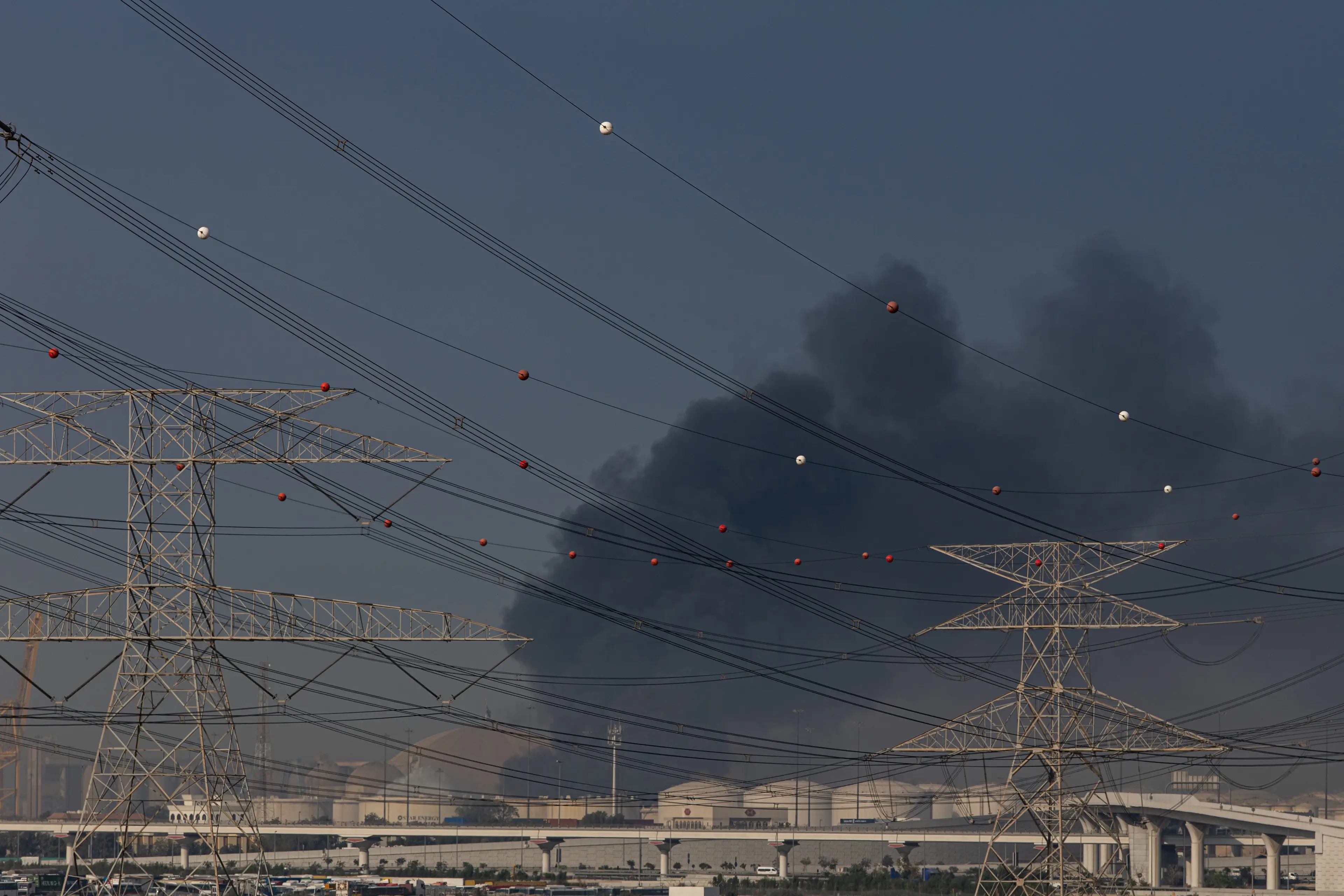 Dubai has been targeted amid the ongoing conflict in the Middle East (Christopher Pike/Bloomberg via Getty Images)