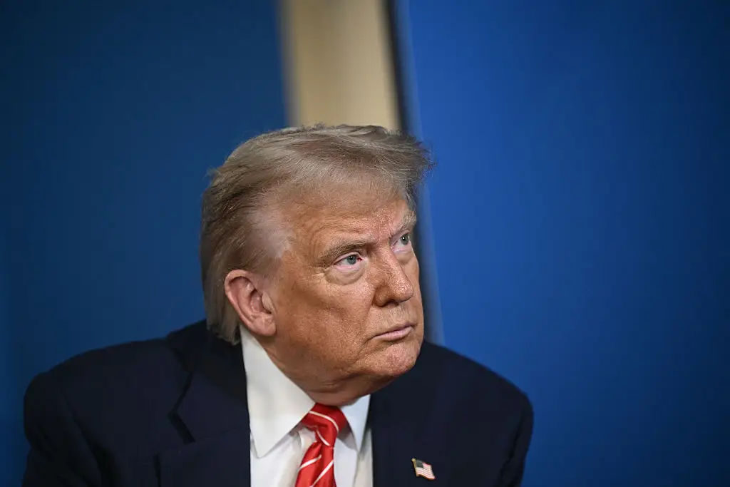 The President previously leaked a text message exchange between himself and Rutte (BRENDAN SMIALOWSKI/AFP via Getty Images)