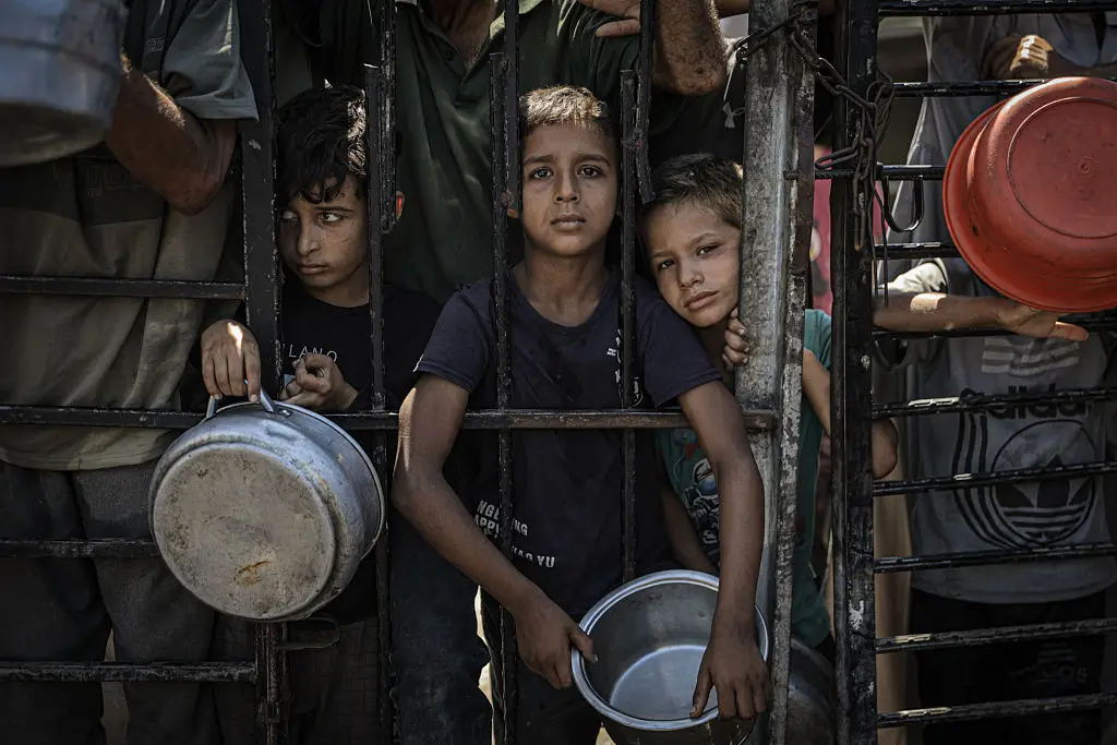 The latest news comes after the announcement that the first group of critically ill and injured Palestinian children will be brought to the UK in the next 'coming weeks' (Anadolu / Contributor / Getty Images)