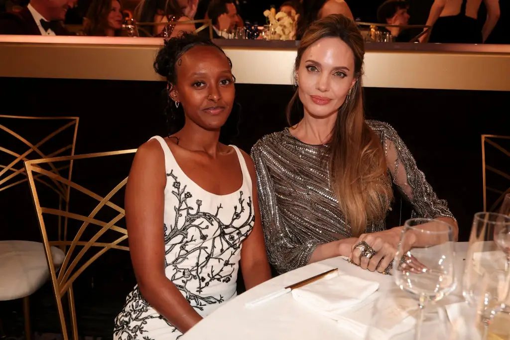 Zahara is the eldest of Jolie and Pitt's six children (Christopher Polk/GG2025 / Contributor / Getty Images)