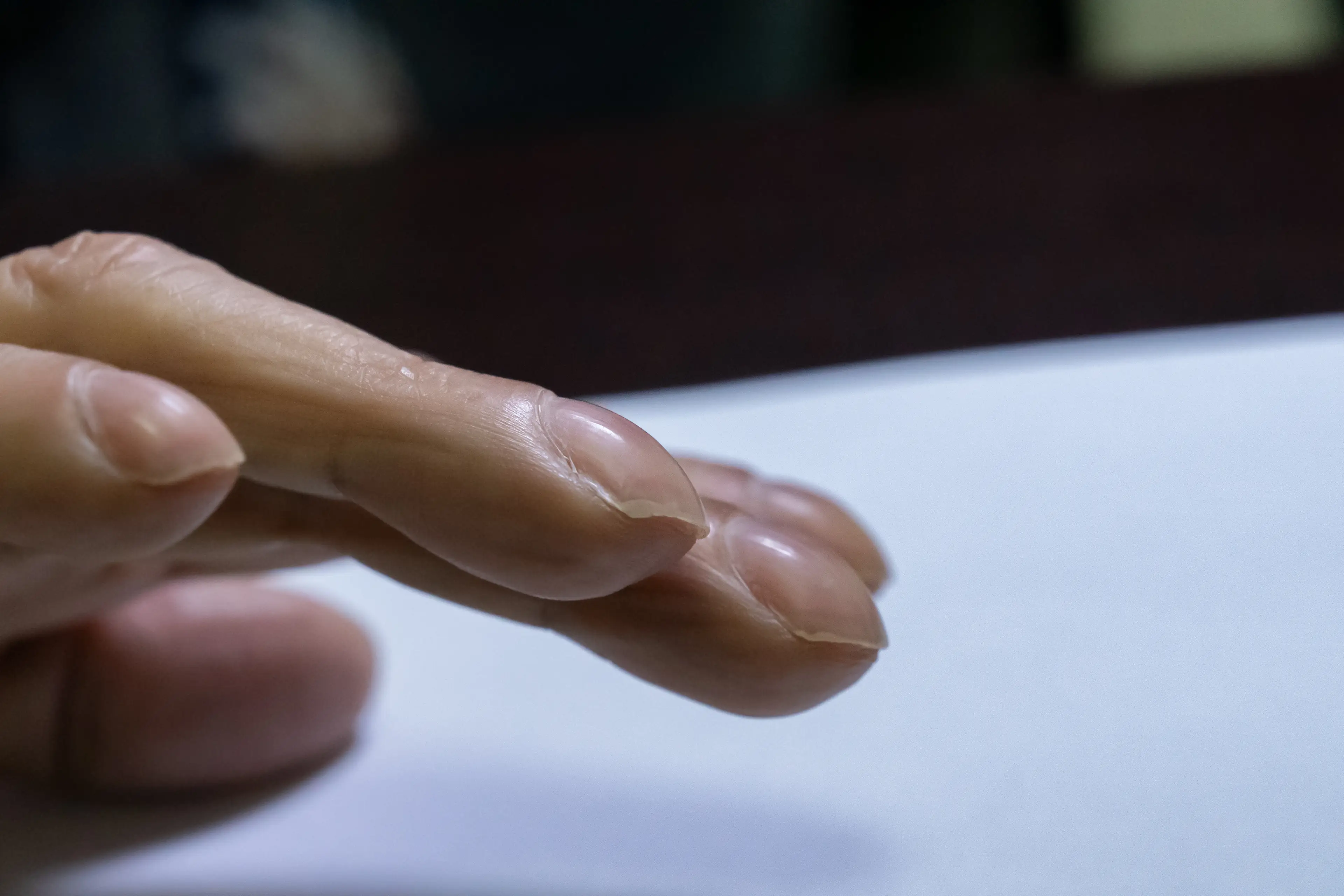 The only symptom Brian Gemmell had was 'finger clubbing' (Getty Stock Images)