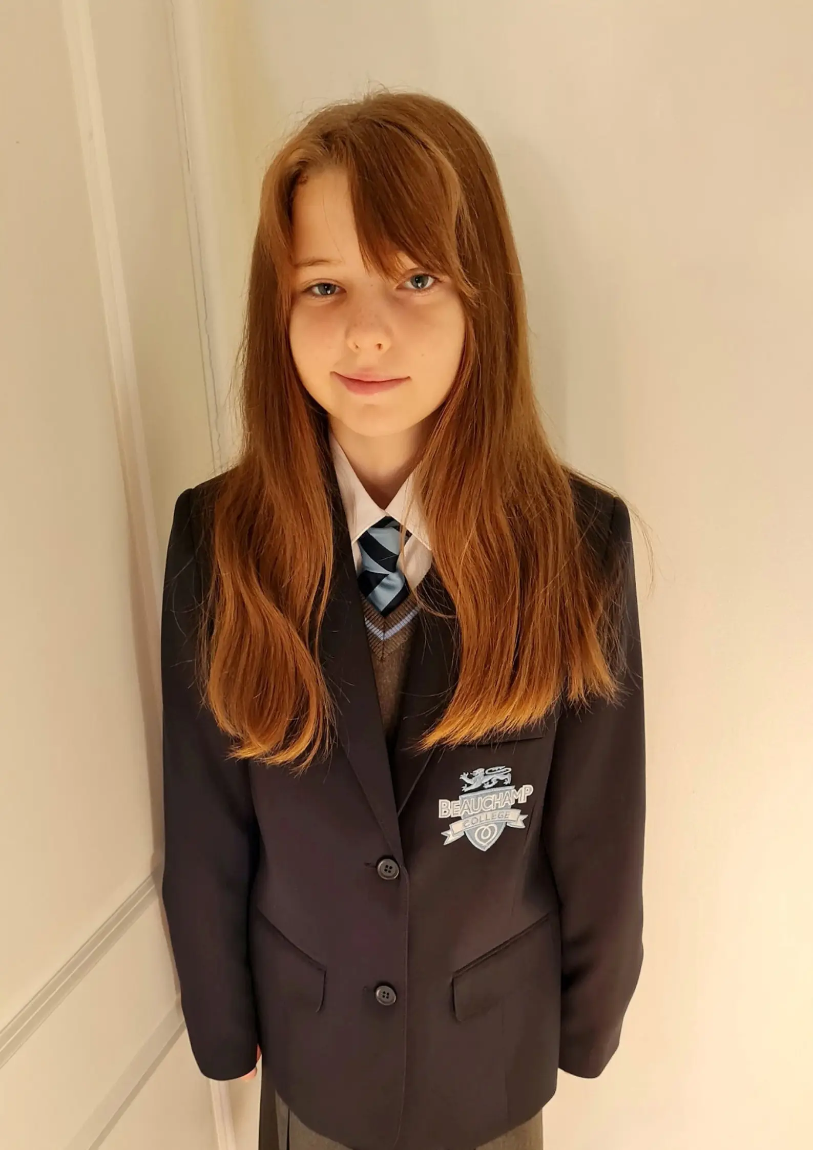 Grace was diagnosed with a brain tumour during a routine trip to Specsavers.