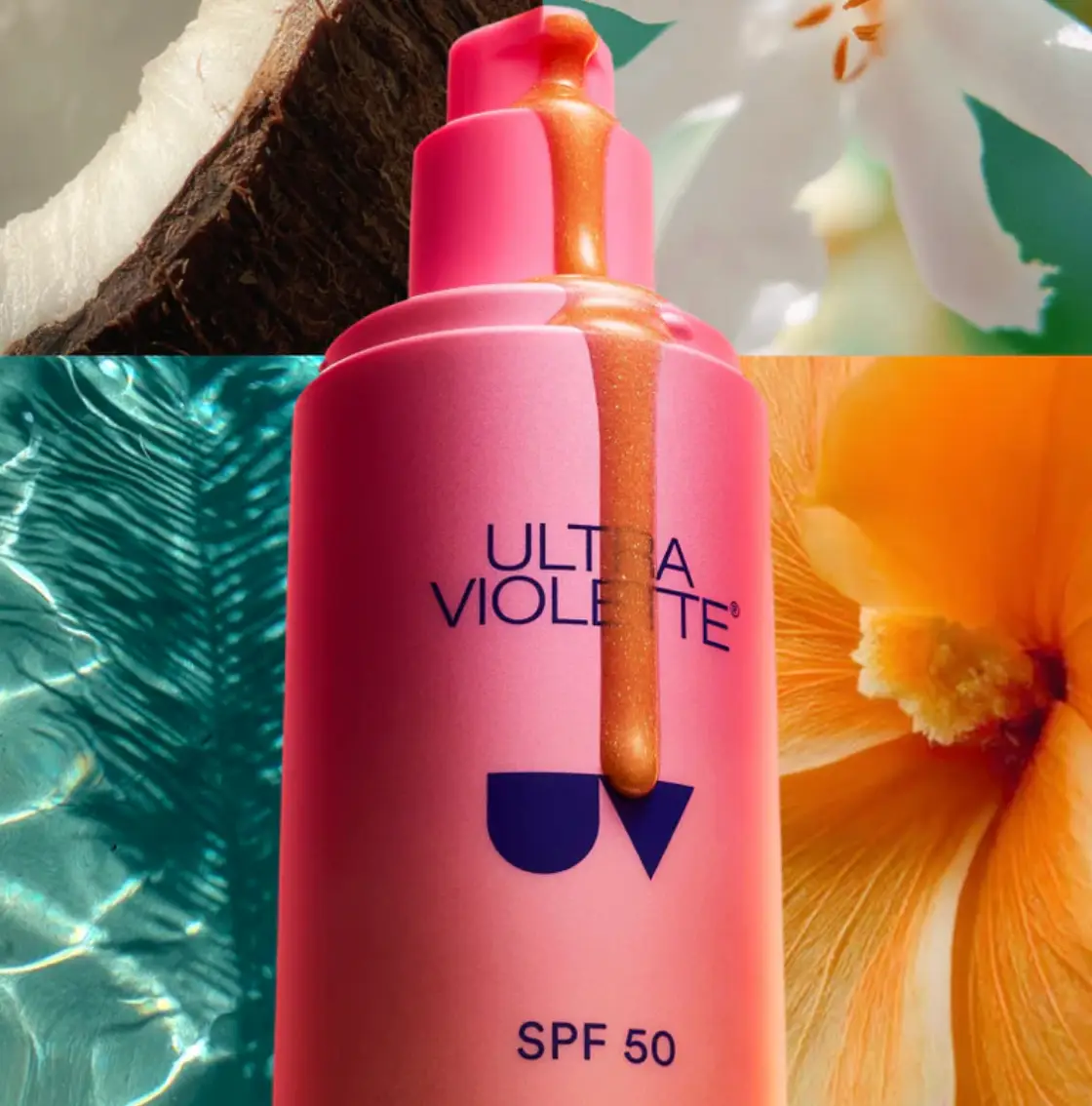 Ultra Violette Disco Queen SPF50 Luminous Body Oil