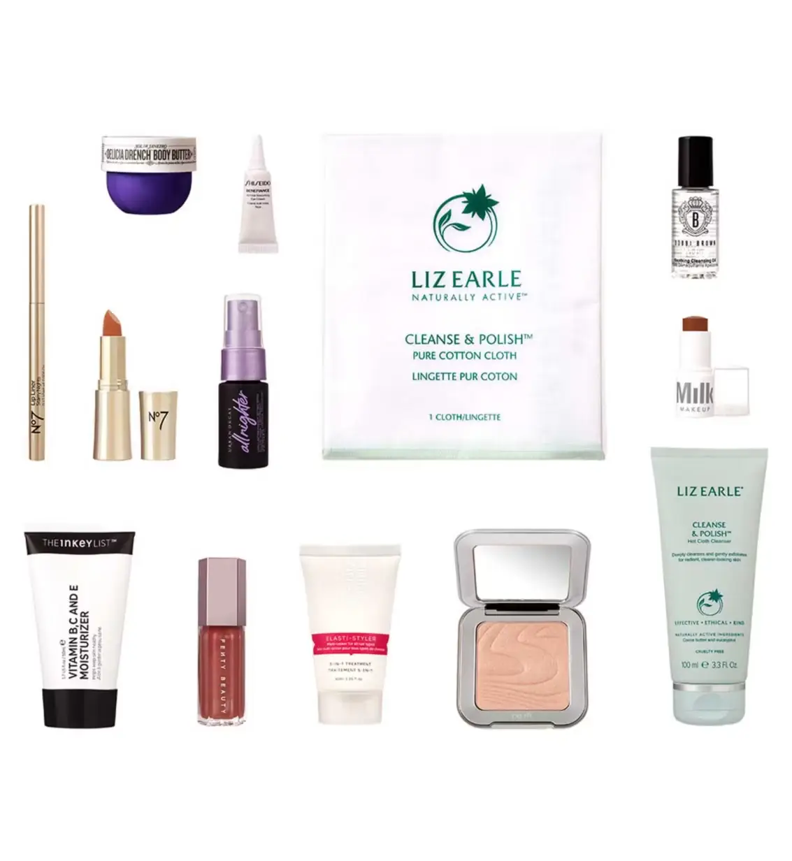 The limited edition box includes 12 products in total.